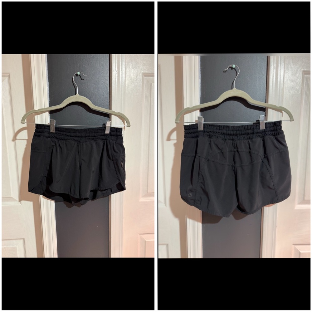 Lululemon black athletic shorts